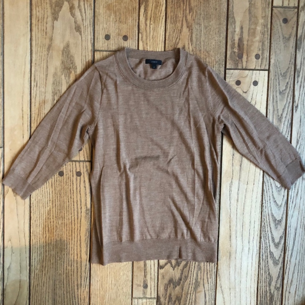 Jcrew brown tippi, only worn a few times!